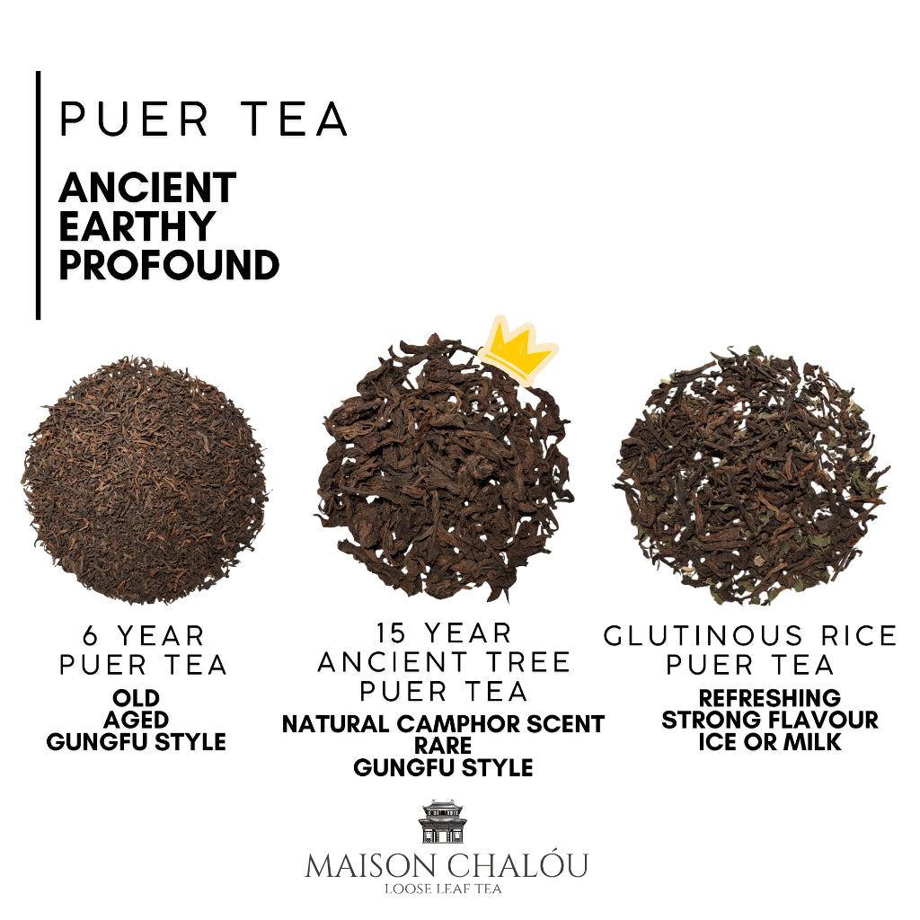 15 Years Aged Puer Tea (Gushu Shucha) 70g