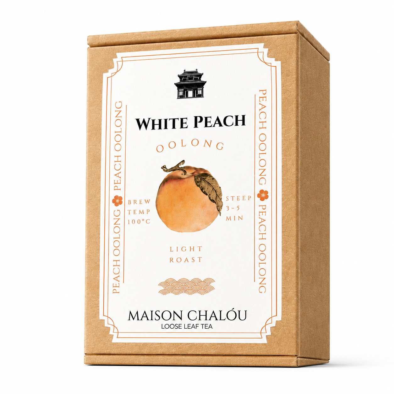 Premium Peach Oolong Tea ชาพีช